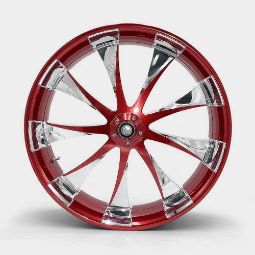 Lincoln Aztec Red Phantom Cut Wheels
